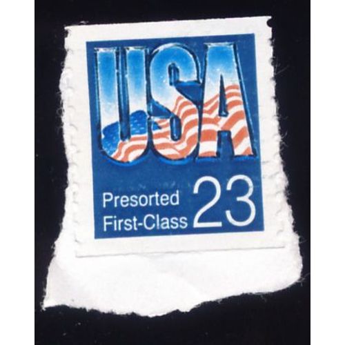 Timbre U S A Presorted First Class, U S A 23 Cents, Oblitr