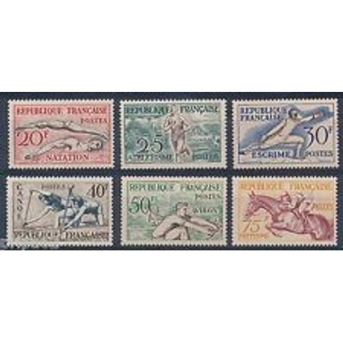 Timbres France 1953 Les 6 Neufs ** N 960-961-962-963-964-965