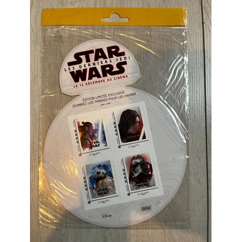 Timbres Star Wars Les Derniers Jedi dition Limite