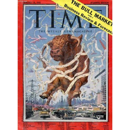 Time, Newsmagazine, Vol. Lxv, N 2, Jan. 1955 (Contents: Gloria Stokowska & Stanislaus, Leopold & Christopher Stokowski. The Pistol And The Claw, A New Military Policy For The Age Of Atom ...   de COLLECTIF  Format Broch 