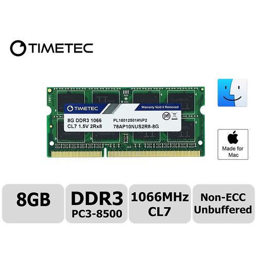 Timetec Hynix IC compatible with Apple 8GB DDR3 PC3-8500 1066MHz memory upgrade for iMac 20 inch /21.5 inch/24 inch /27 inch, Mac