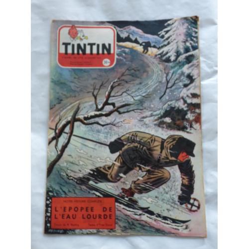 Tintin 274 21 Janv 1954 Et Son Supplment Tintin Actalites