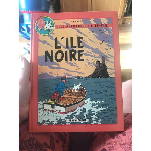 Tintin Album Double L'ile Noire   de herg 