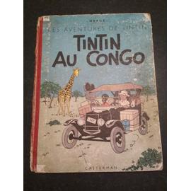 TINTIN - ENSEMBLE TINTIN AU CONGO DE 3 OBJETS DE COLLECTION