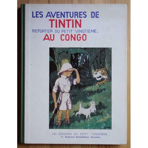 Tintin Au Congo - Fac-Simil Du Petit Vingtime - 1982 - Casterman - N&b -   de Herg 