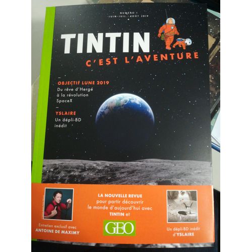 Tintin C'est L'aventure - Tome 1, Objectif Lune    Format Album 
