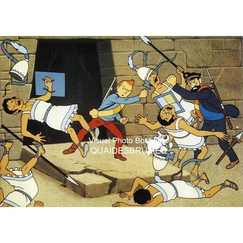 Tintin Et Le Temple Du Soleil: Photo D'exploitation Cinmatographique - Format 21x29.5 Cm - De Raymond Leblanc Et Herg - 1969
