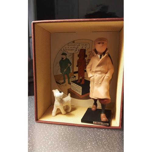 Tintin Et Milou L Oreille Casse, Statuette Leblon-Delienne 54. ditions De 1996. Tintin H 15cm,Artiste Herg. Ce Lot Est Munie De Marquarge Numrotation Et Gravure Sur Le Bas De La Figurine.