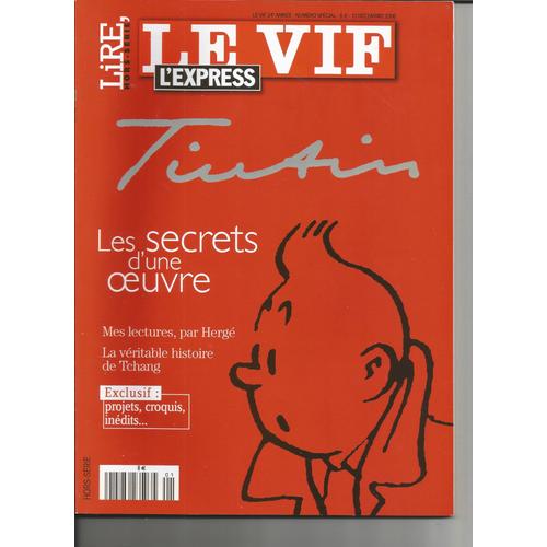 Tintin Le Vif Express Hors Serie