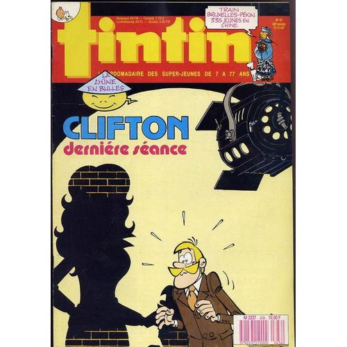 Tintin  N 636 : Clifton, Dernire Sance
