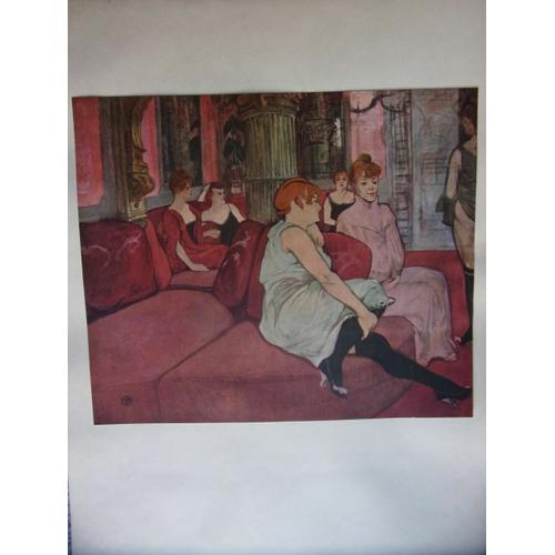 Tirage 20me D' Apres Une Oeuvre De Toulouse Lautrec Au Salon   