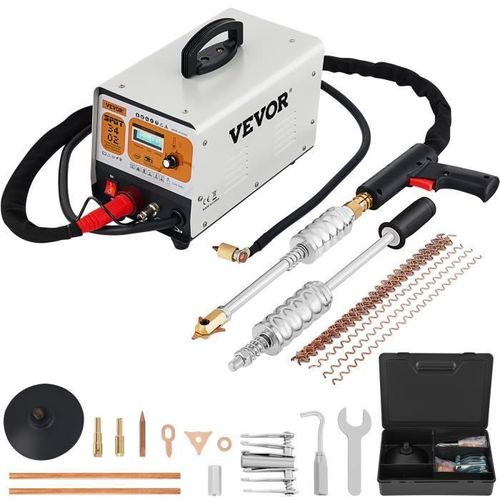 Tire Clou Carrosserie - Vevor - 3500 A - 3 Kw 220 V - Soudeuse Par Points - Outil De Tire Clou - Machine De Dbosselage - 6 Modes
