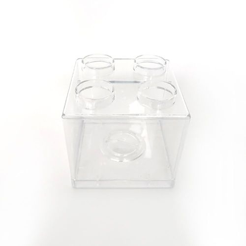 Tirelire Crative Avec Blocs En Plastique Transparent,Bote D'conomie De Nuit De Construction,tui De Rangement Pour Pices De Monnaie,Botes  Monnaie,Dcoration D'intrieur,Cadeau P - Type White