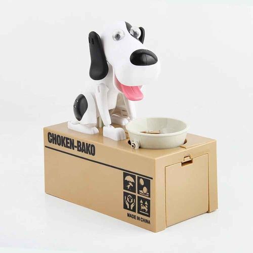Tirelire Robot lectronique En Plastique,Dessin Anim Cratif,Chien Mignon,Bote De Rangement Automatique De Pices De Monnaie,Bureau Cadeau Pour Enfants - Type Style 4