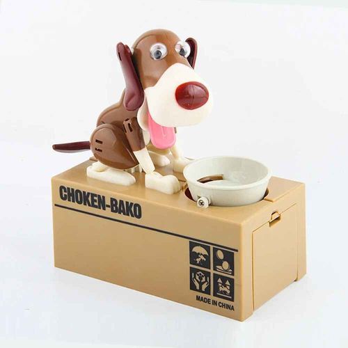 Tirelire Robot lectronique En Plastique,Dessin Anim Cratif,Chien Mignon,Bote De Rangement Automatique De Pices De Monnaie,Bureau Cadeau Pour Enfants - Type Style 5