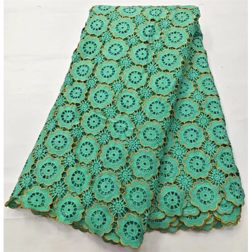 Tissu Africain En Dentelle Guipure Avec Paillettes Pour Robe De Marie,Bleu Royal,Dernire Collection 2024,Pour Femme - Type 5yars (4.5meters) #I