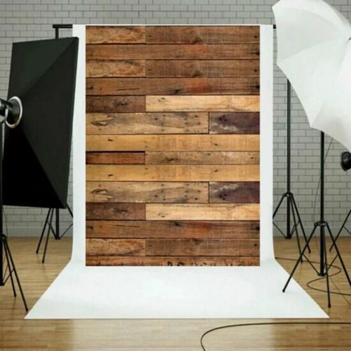 Tissu de fond de studio photo-Grain de bois,1,5 m x 2,1 m,213