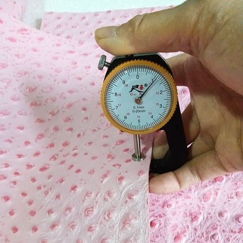 Tissu De Sac En Cuir De Vache Gaufr  Motif D'autruche,Couche Suprieure,Sangle De Ceinture Faite  La Main,Diverses Couleurs,Bricolage - Type Pink-30x40cm