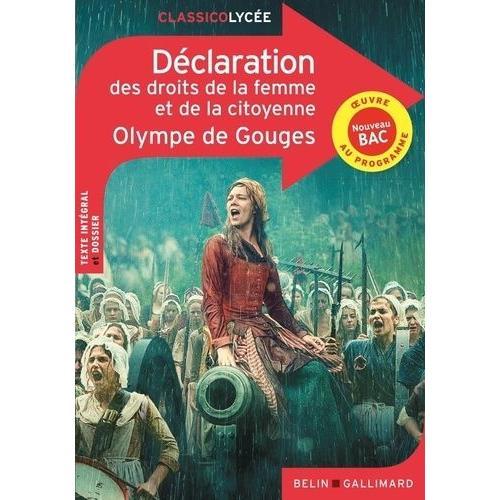 Dclaration Des Droits De La Femme Et De La Citoyenne   de Gouges Olympe de  Format Poche 