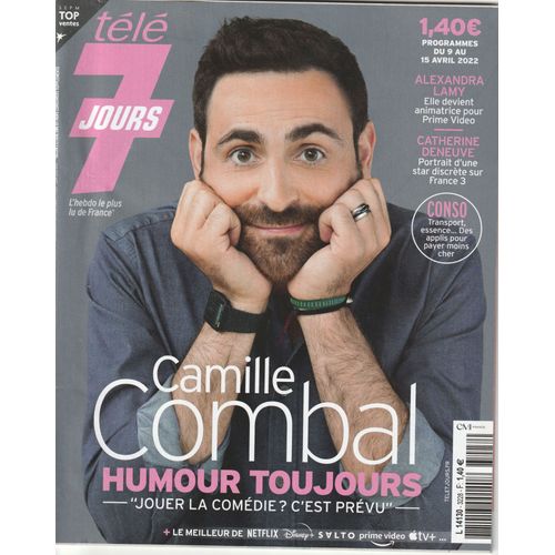 Tj7 Camille Combal 3p/Catherine Deneuve 1.5p/Jacques Weber 1p/Nirvana Kurt Cobain 1p/Winona Ryder 1/2p/Anggun 1.5p/ Brigitte Lahaie 1.5p/Alexandre Varga 1.5p/ Romy Schneider 1/2p/Henri Des 1/2p/3228