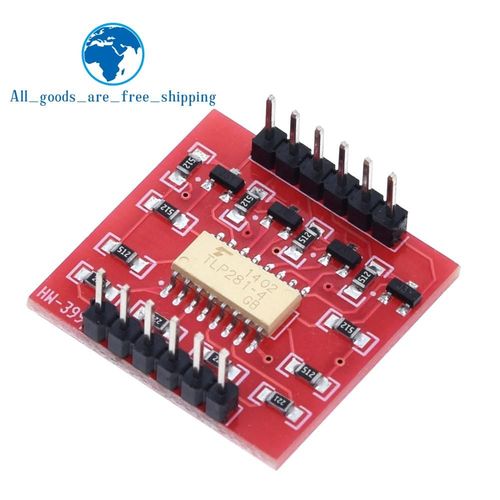TLP281-4 TZT TLP281 4 canaux 4 canaux opto-isolateur IC Module pour Arduino carte d'extension haut et bas niveau optocoupleur Isolation 4 canaux