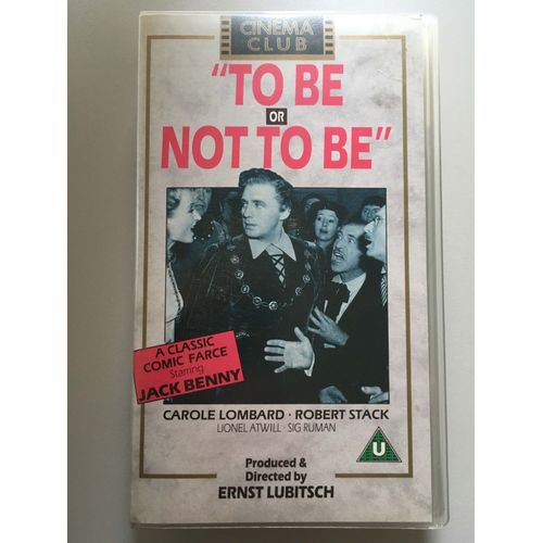 To Be Or Not To Be de Ernst Lubitsch
