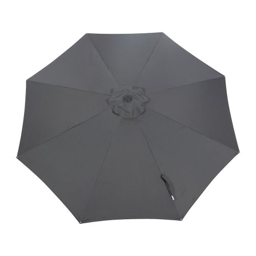 Toile Parasol Mat Droit 300 Par 8 Polyester 200gr Sd - Gris