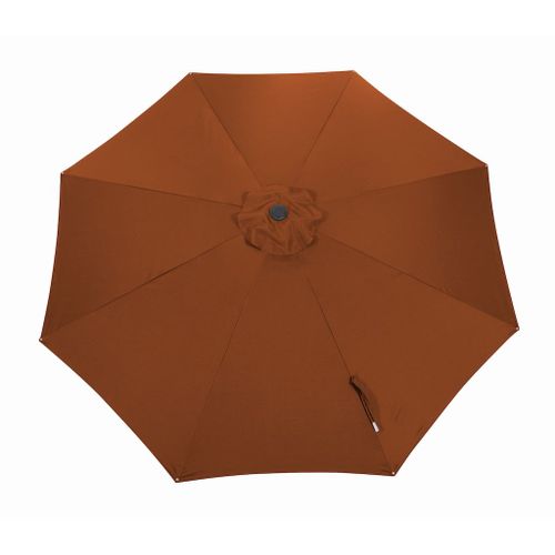 Toile Parasol Mat Droit 300 Par 8 Polyester 200gr Sd - Sienne