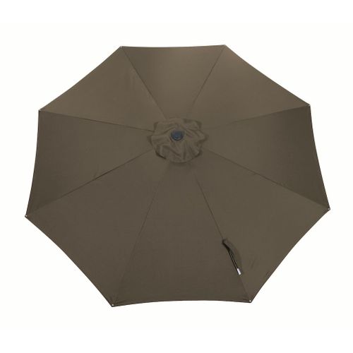 Toile Parasol Mat Droit 300 Par 8 Polyester 200gr Sd - Taupe