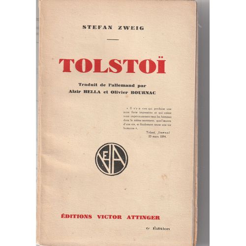 Tolsto   de Stfan Zweig 