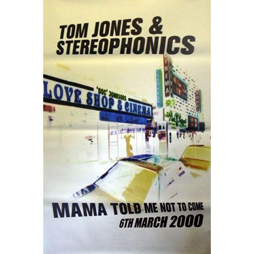 Tom Jones - Stereophonics - Affiche / Poster Envoi En Tube