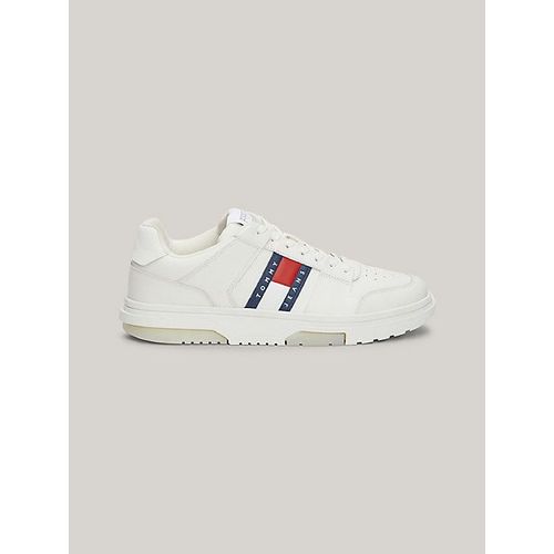 Tommy Hilfiger - Baskets Basses Brooklyn En Cuir - Beige - 45
