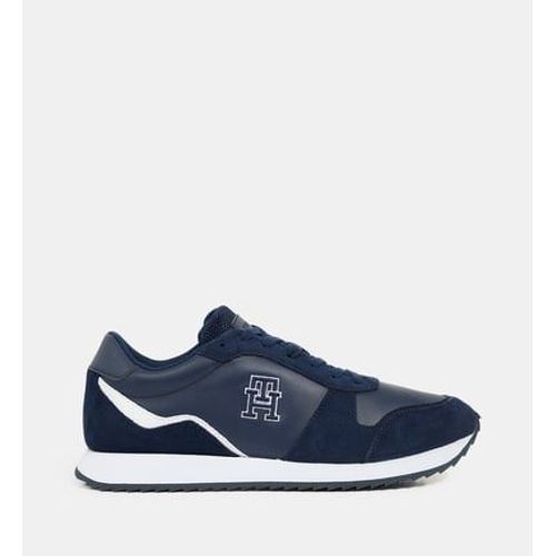 Tommy Hilfiger - Baskets Basses Running Evo Cuir - Bleu - 41