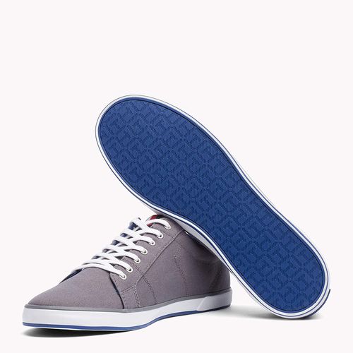 Tommy Hilfiger Baskets En Toile Drapeau, Gris - 39