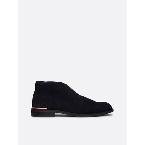 Bottes Basses En Daim  Lacets Core Rwb Hilfiger Suede L Boot/Navy Blue - 44