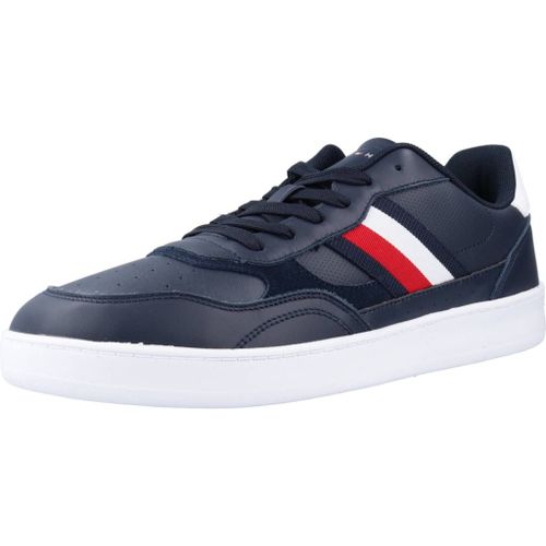 Tommy Hilfiger Court Cupsole Retro Lth Colour Bleu - 43