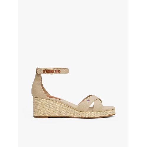 Espadrilles Compenses  Brides Croises Flag Criss-Cros Mid Wedge Espad/Horseradish - 39