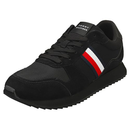 Tommy Hilfiger Runner Evo Mix Ess Homme Baskets Noir - 42