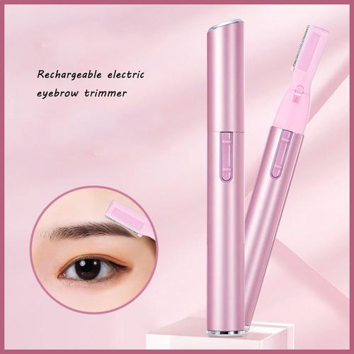 Tondeuse  Sourcils Amliore, Rasoir  Sourcils lectrique De Prcision Pour Femme - pilateur Facial Avec Peigne Sans Sensation De Traction Indolore Pour Le Visage, Le Menton, Le Cou, La Lvre Suprieure