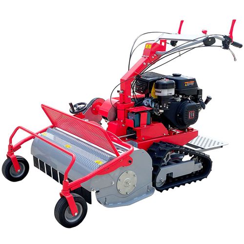 Tondeuse Dbroussailleuse  Flaux Sur Chenilles Autotracte Essence 860 Mm 15 Cv Torros Kpm860r