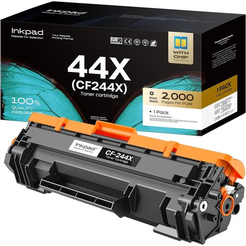 Toner Cf244a Cf244x 244xl - 2000 Pages - Compatible Avec Hp Laserjet Pro M15 M15a M15w M28a Mfp M28w Mfp M28w M17a M17w