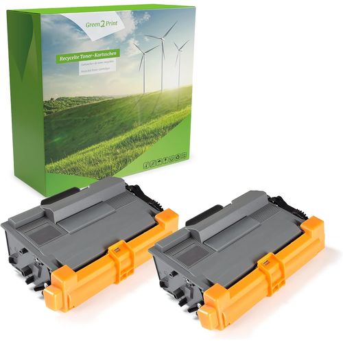 Toner Set, 2 Cartouches 2x 3000 Pages Remplace Brother Tn-3430 Toner Pour Brother Dcp-L5500d, Dcp-L5500dn, Dcp-L6600dw, Hl-L5000d, Hl-L5100dntt, Hl-L5100dn, Hl-L5100dtn, Hl-L5200dw, H[X715]