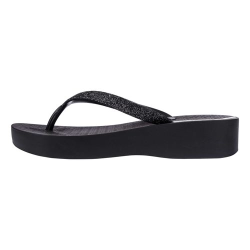 Tong Compenses  Enfiler Ipanema Mesh Chic Plat