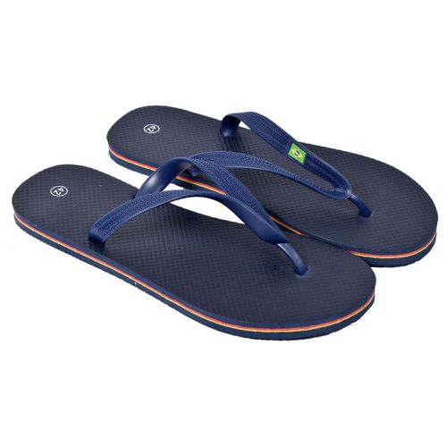 Tong Homme Mode- Chaussure De Plage Piscine - U7560 Bresil Marine