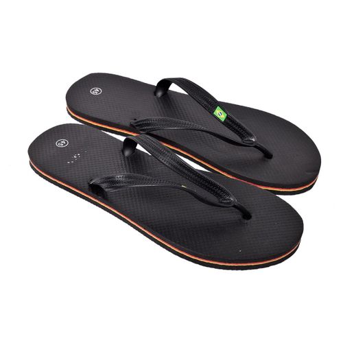 Tong Homme Mode- Chaussure De Plage Piscine - U7560 Bresil Noir
