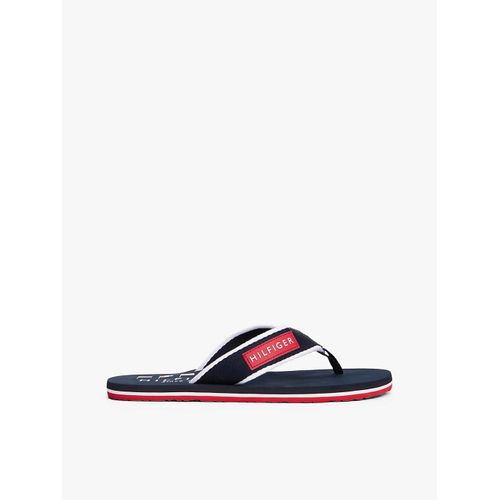 Tongs  Brides En Toile Et cusson Patch Hilfiger Beach Sandal/Navy Blue - 39