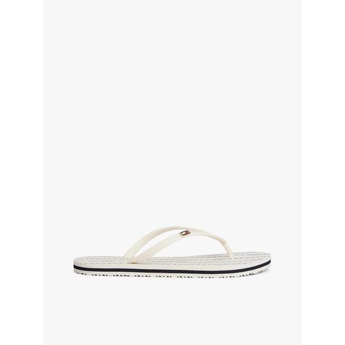 Tongs  Drapeau En mail Hilfiger Strap Beach Sandal/Ivory - 38