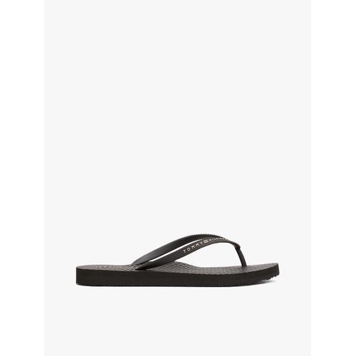 Tongs  Logo Textur Hilfiger Strap Beach Sandal/Black - 40