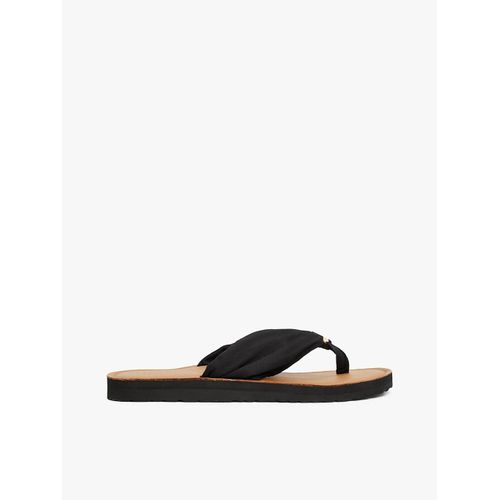 Tongs  Plaque Monogramme Th Th Elevated Beach Sandal/Black - 40