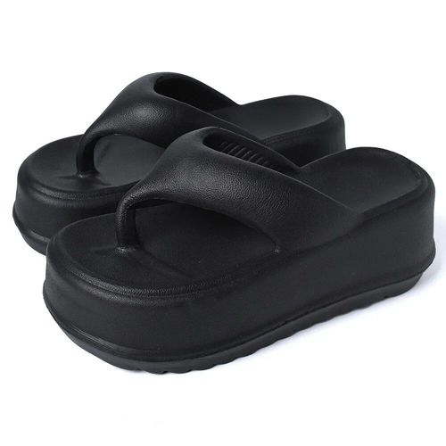 Tongs  Plateforme Split Parker Muffin Pour Femmes,Pantoufles Optiques Oligsole,Dcontract,Haut,Plat,t,7cm,2023